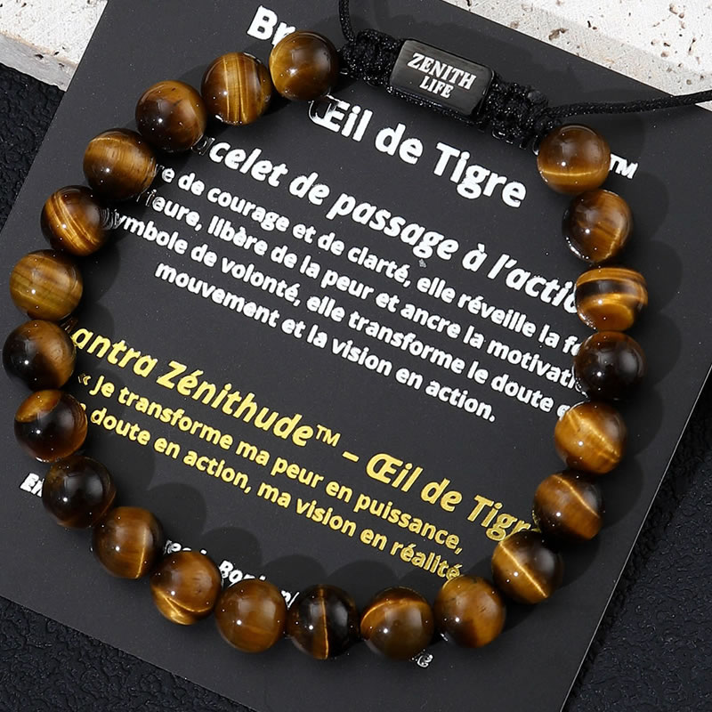 Bracelet Zénithude - Porté au poignet